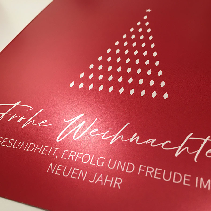 Grafische Weihnachtskarte grafischen Weihnachtsbaum, schicke moderne Designer Weihnachtskarten, Artikel-Nr.: WQ-040.3