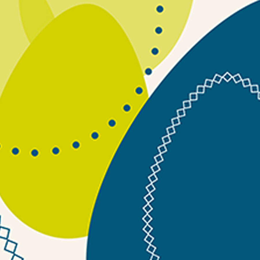 skandinavisch mit tanzenden Ostereiern, Detail 04, Artikel-Nr.: O-701