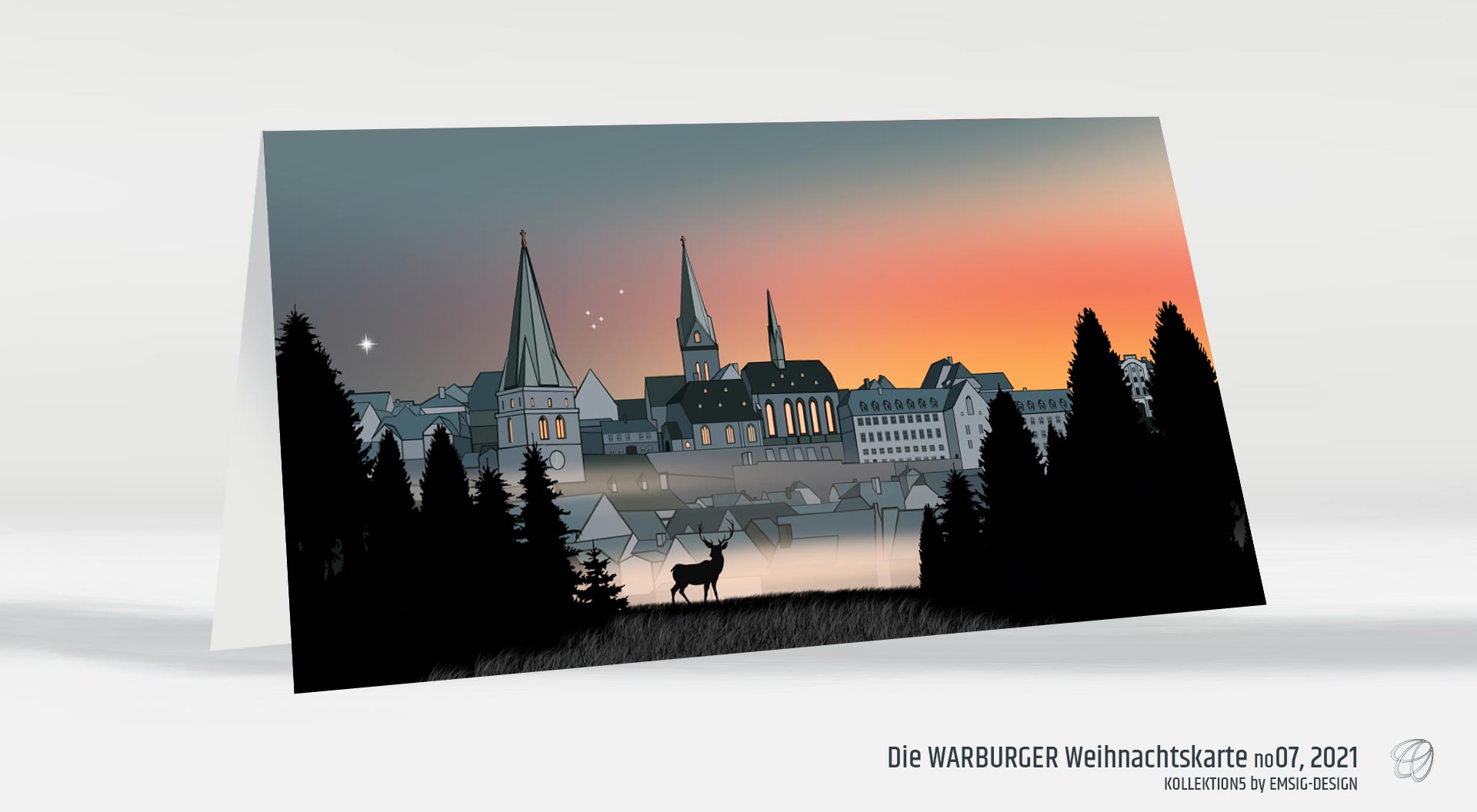 Warburger Weihnachtskarte 2021