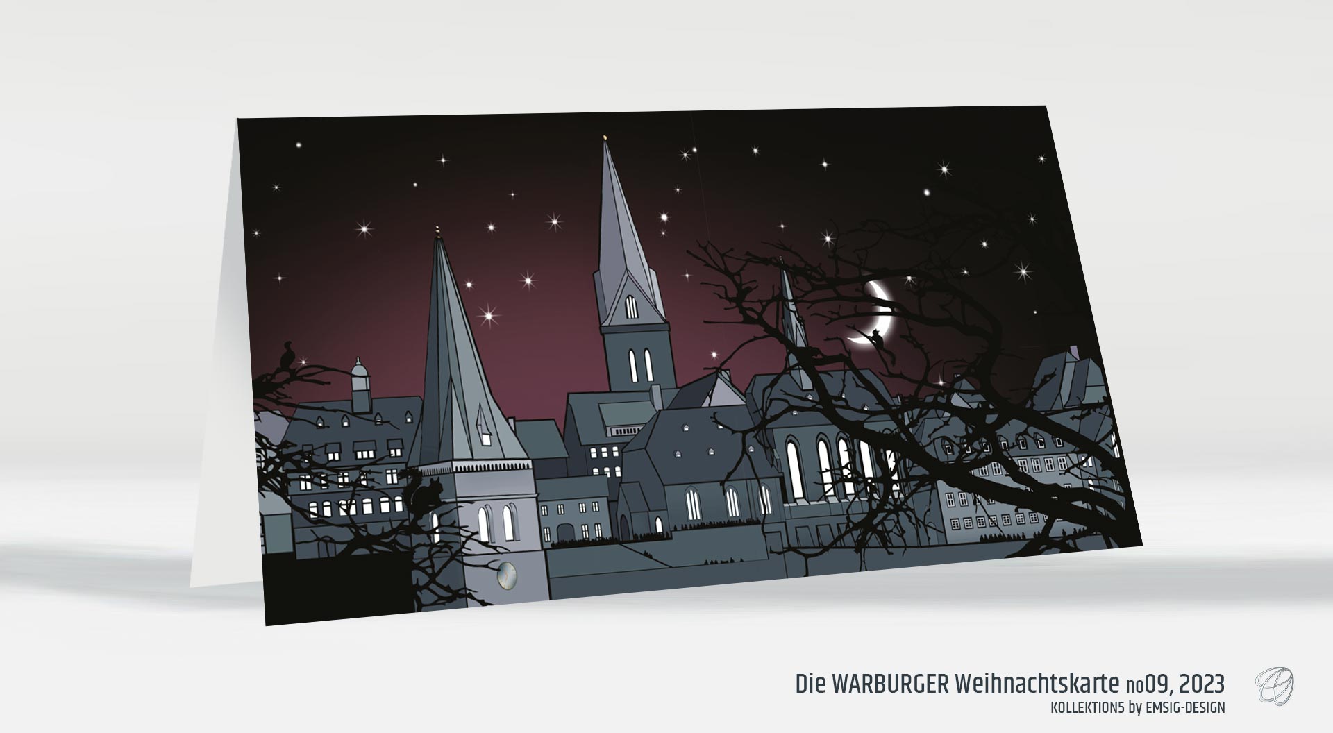 Warburger Weihnachtskarte 2023